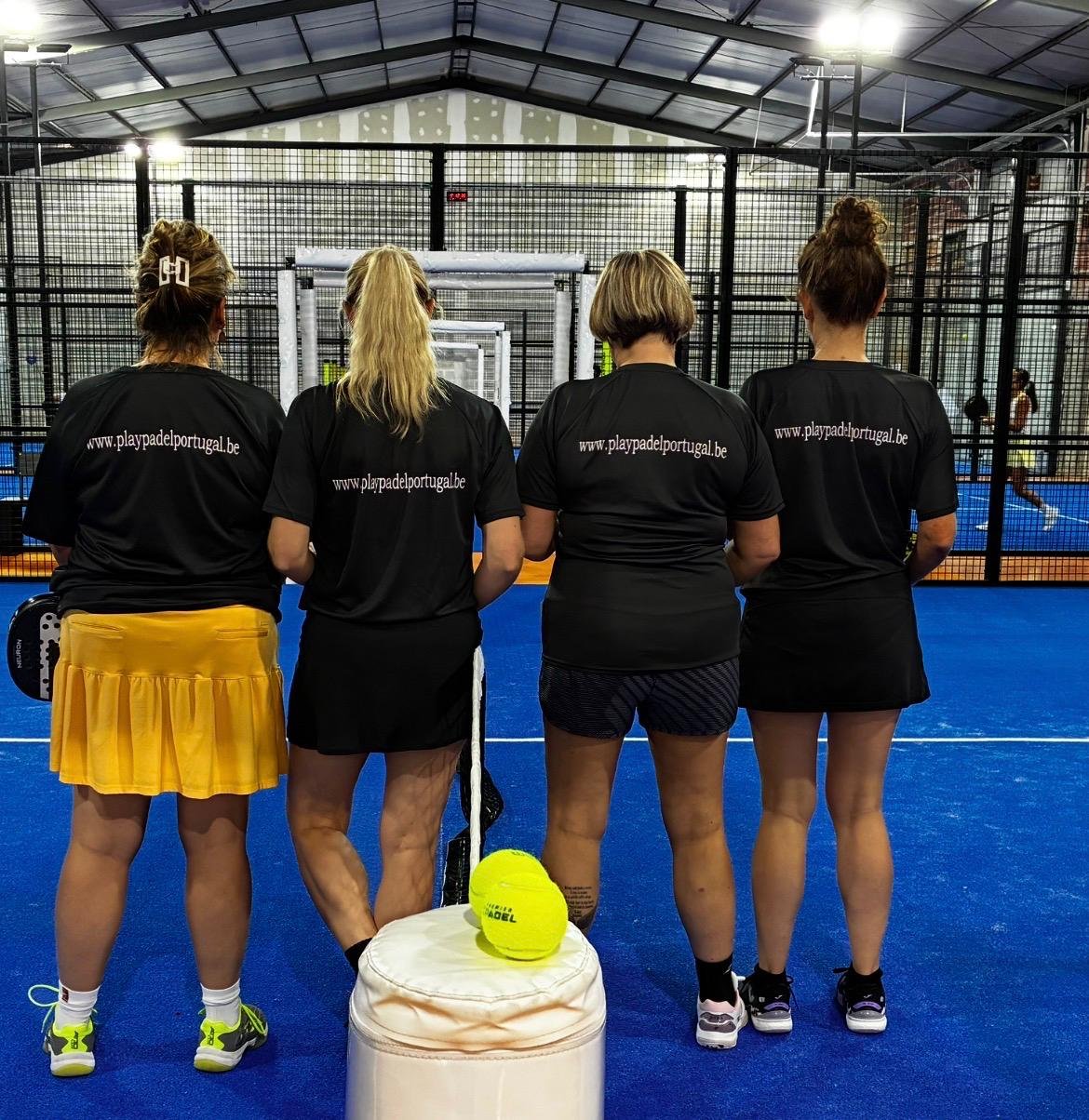 PlayPadelPortugal op t-shirts